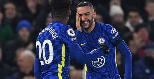  Хъдсън-Одой: И аз имам заслуга за гола на Зиеш