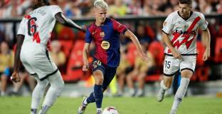 Барселона с волева победа над Райо Валекано