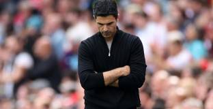 Артета е изумен от изгонването на Райс