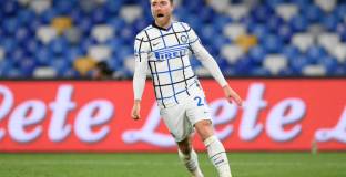 Интер не включи Ериксен в заявката за ШЛ