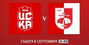 ЦСКА 1948 обяви контрола с Раднички