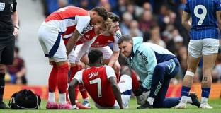 Артета разсея опасенията за Сака