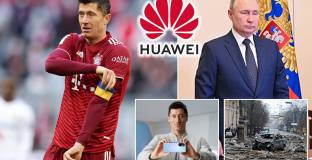   Левандовски разтрогна с Huawei заради връзки с Русия 