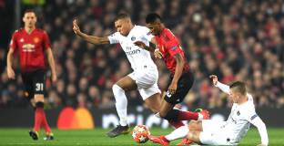 ПСЖ с единия крак на 1/4-финалите след успех над Манчестър Юнайтед