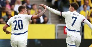 Сърбия разби Швеция, Швейцария и Австрия с реми