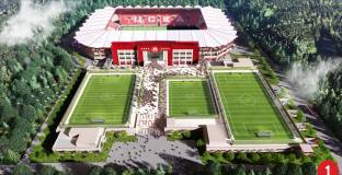 ЦСКА представи два проекта за нов стадион и обяви: Предстои работа с общината (снимки)