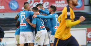 Наполи мина на втора през Верона (видео)