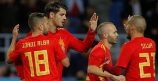 Испания громи Коста Рика в контрола