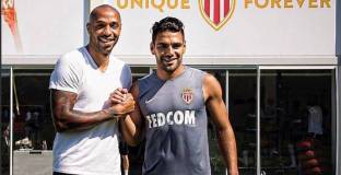 Фалкао се оплакал от Анри на дъщерята на Риболовлев