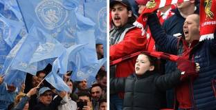 Фенове на Ливърпул и Сити се биха преди мача