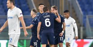 Лацио - Зенит 3:1 