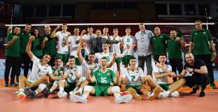  Волейболистите ни до 18 г. са полуфиналисти на Европейското 