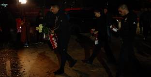 Фенове на ЦСКА се събраха пред 