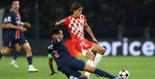 Мендеш спаси ПСЖ от срам срещу Жирона