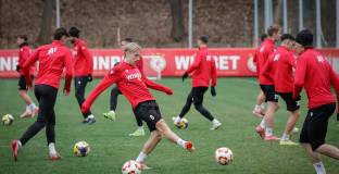 ЦСКА с първа тренировка за 2026-та