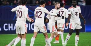 Байерн отнесе Шахтьор