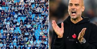  Гуардиола е недоволен от посещаемостта на 