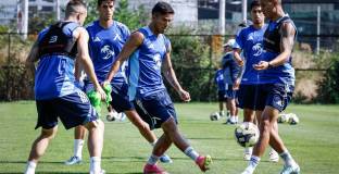 Сангаре и Костадинов се включиха в днешната тренировка на Левски