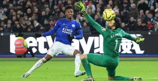 Лестър надви Уест Хем и без Варди