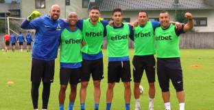 Мазурек с първа тренировка за Левски (видео)