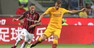 Късен гол донесе успеха на Милан над Рома