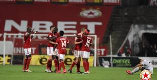 Десет от ЦСКА удариха Славия и вече са лидери в класирането