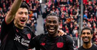 Деветголов спектакъл: Леверкузен разгроми Волфсбург с 6:3 (видео)