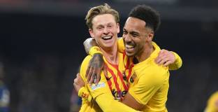 Барса не остави съмнение в класата си на реванша срещу Наполи (видео)