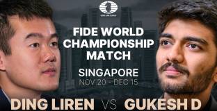 Сингапур ще бъде домакин на битката за световната титла в шахмата