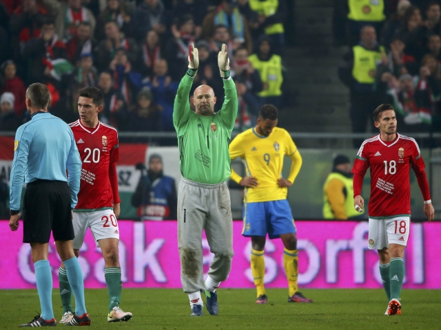 Швеция удари Унгария в специален мач за Габор Кирали (видео)