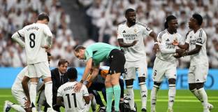 Двама основни футболисти на Реал с контузии след мача с Осасуна