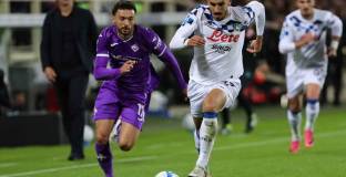  Фиорентина и Аталанта си поделиха точките в зрелищно равенство с четири гола