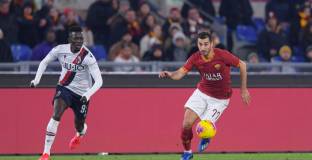 Болоня с малко очаквана победа над Рома на Олимпико