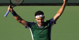 Димитров започна с победа в Индиън Уелс 