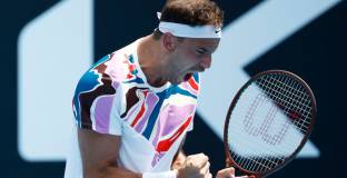  Димитров без проблеми се класира за 3-я кръг на Australian Open