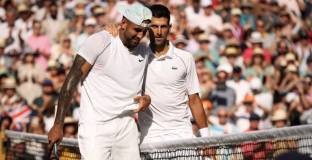 Джокович и Кирьос ще играят заедно на двойки в Бризбейн.