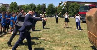 Георги Иванов даде старт на изграждането на нов терен в Кърджали 