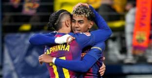 Барса зарадва феновете за празниците с победа над Виляреал