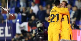 Атлетико вкара пет на Леванте (видео)