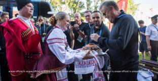 Националният на Дания пристигна в Русия 