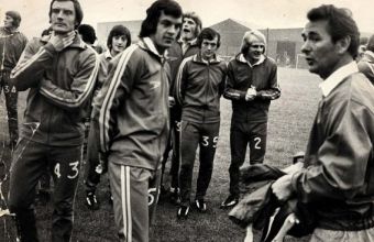 1974 г. Лийдс с Клъф.