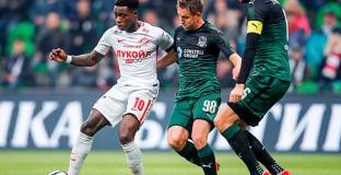 ФК Краснодар - Спартак Москва 1:4 