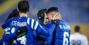 Левски се поизмъчи за победата над втородивизионния Дунав