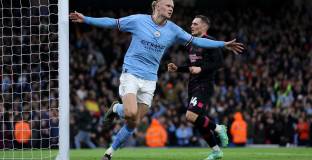 Холанд с пореден хетрик, Сити отстрани Бърнли