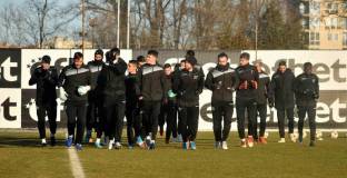 Локо Пловдив направиха първата тренировка за годината