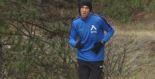 Спиерингс с първа тренировка в Левски (видео)