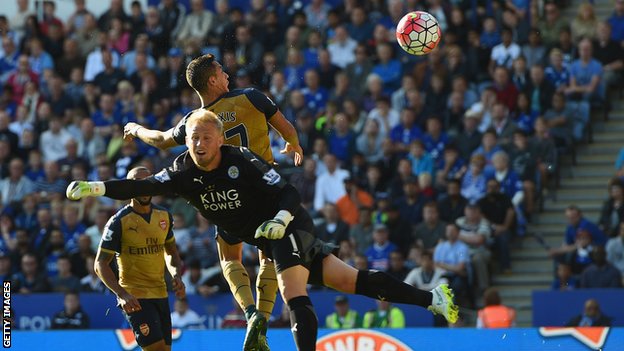 Лестър Сити - Арсенал 2:5 