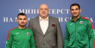 Янислав Герчев благодари на Красен Кралев