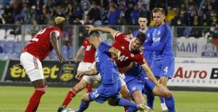 ЦСКА отново остана без победа в родния шампионат (видео)