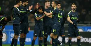 Дузпи спасиха Интер от провал за Купата